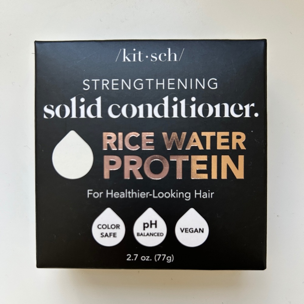 NEW Kitsch Rice Water Protein Hair Conditioner Bar